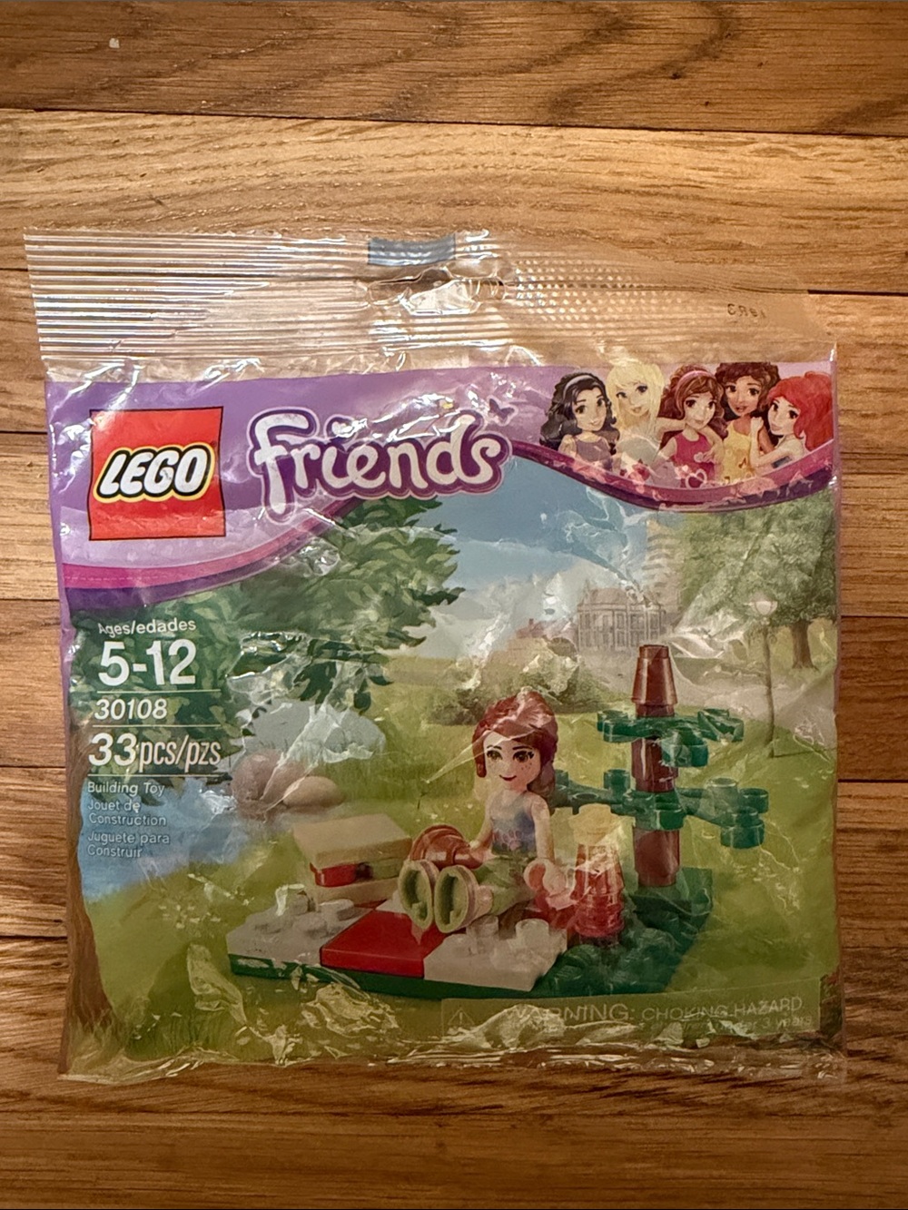 Lego Friends Summer Picnic Bag Set 30108 NWT